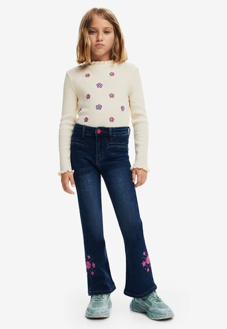 Bootcut Jeans de la Desigual pe albastru