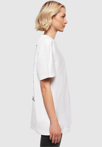 Merchcode T-Shirt 'Love' in Weiß