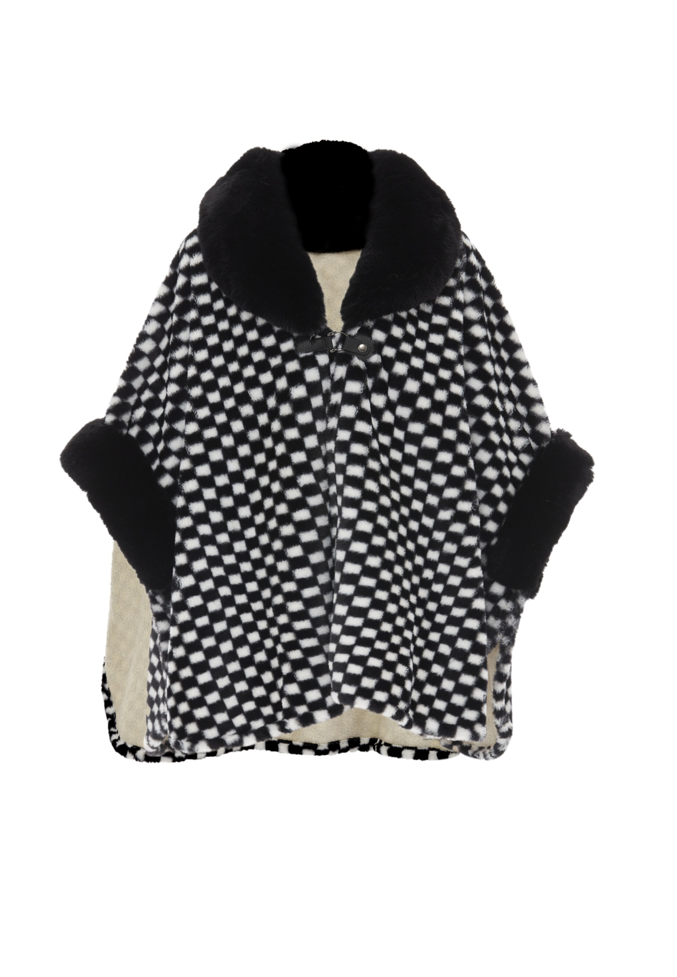 IMALA Кейп в Черный: спереди