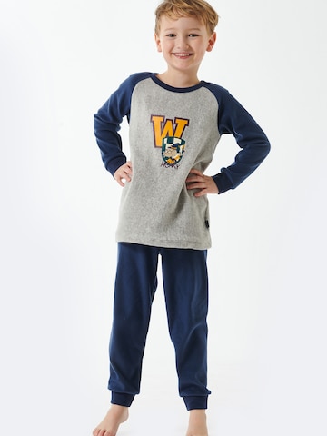 SCHIESSER - Pijama ' Rat Henry ' en azul: frente