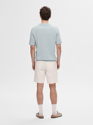 SELECTED HOMME Pullover 'BERG' in Blau