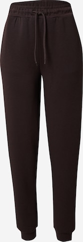 Pantalon de sport ONLY PLAY en marron : devant