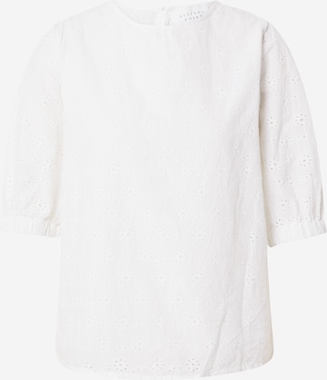 SISTERS POINT Blouse 'UBBY' in White: front