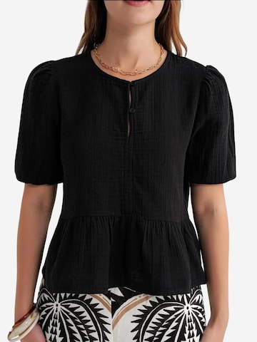 MixRay Blouse in Zwart