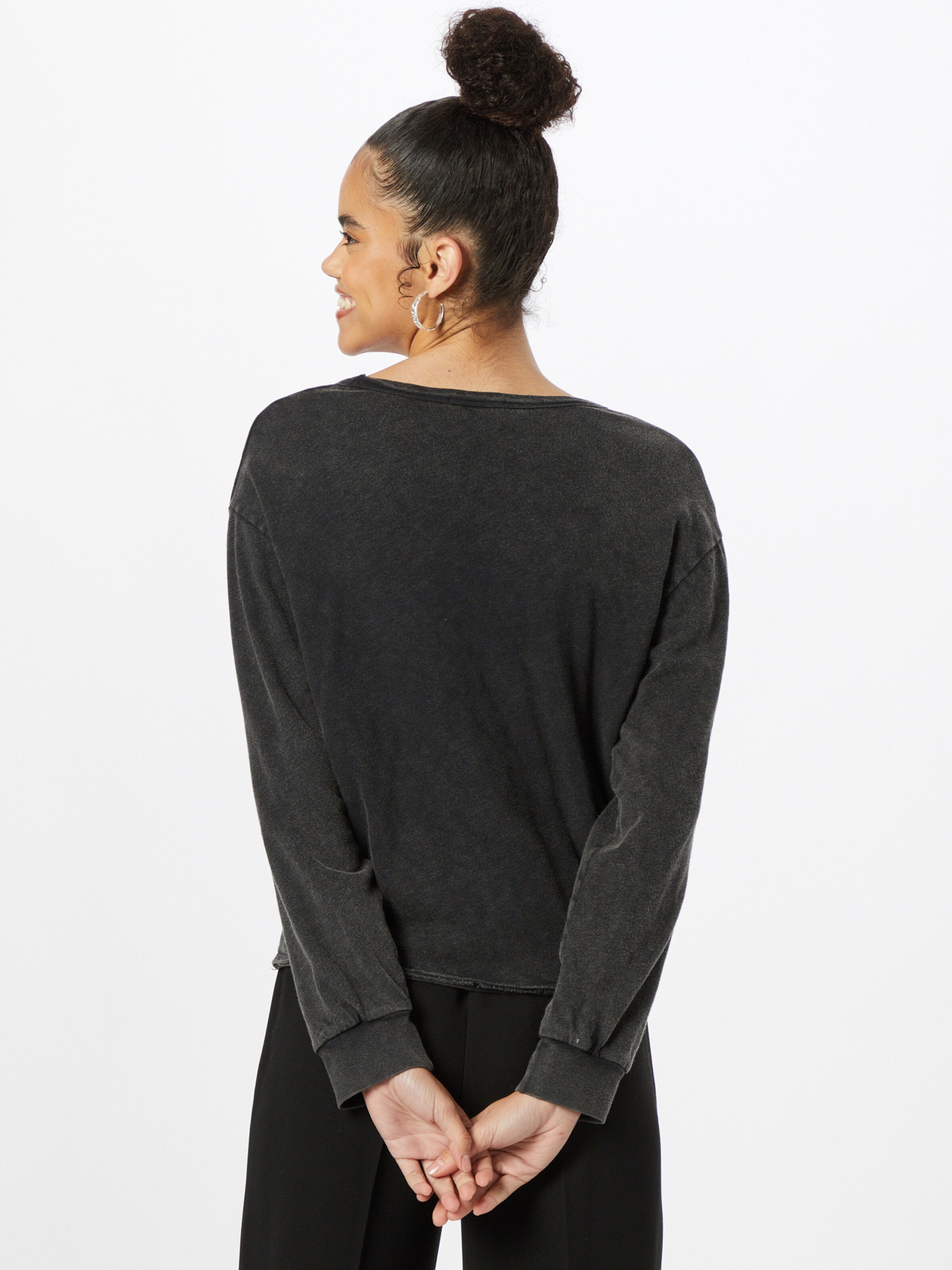 Femme Sweat-shirt Sonoma AMERICAN VINTAGE en Noir 