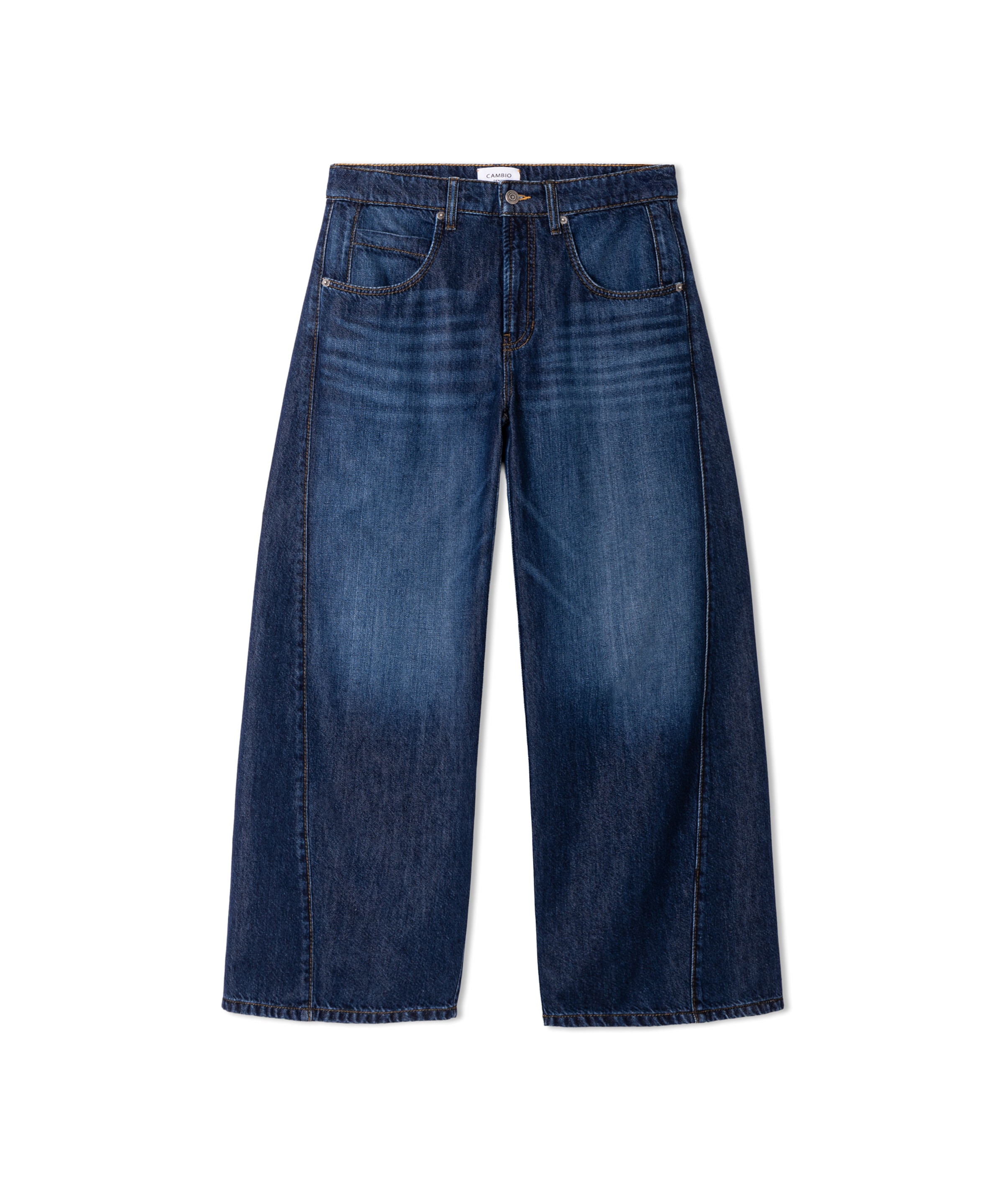 Cambio Barrel Jeans 'Orla' in Blau: Vorderseite