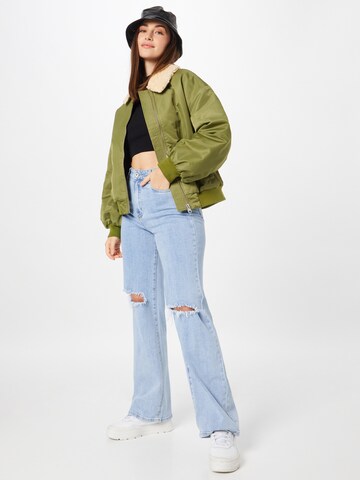 LEVI'S ® - Chaqueta de entretiempo 'Elise Retro Bomber' en verde
