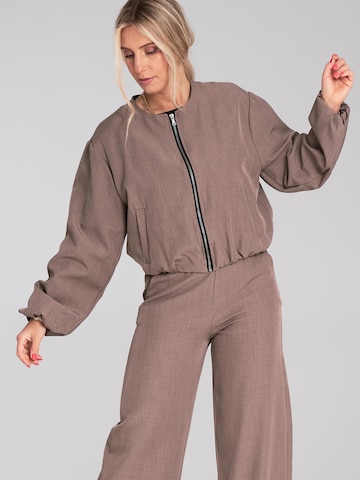 Figl Between-Season Jacket 'M1198' in Brown