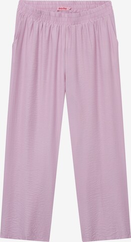 Loosefit Pantalon 'Tuesday 22' Anyday en rose : devant