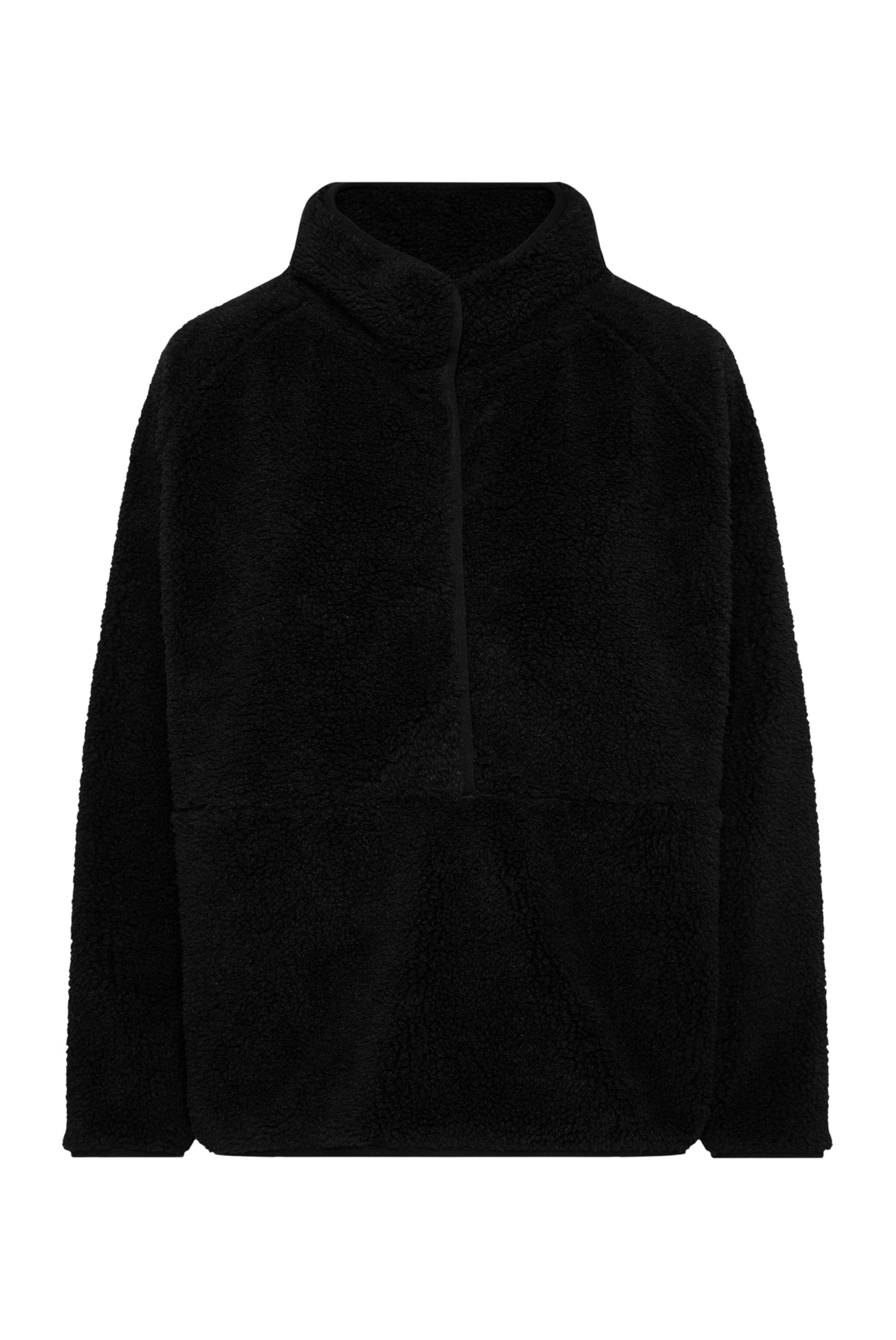 SENSES.THE LABEL Sweatshirt in Schwarz: Vorderseite