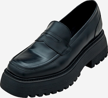 EDITED - Sapato Slip-on 'Uriah' em preto: frente