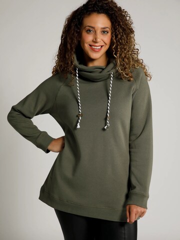 Sweat-shirt Ulla Popken en vert