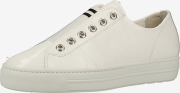 Paul Green Slip-Ons in White: front