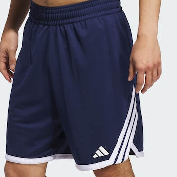 ADIDAS PERFORMANCE Loose fit Sports trousers '3G Speed' in Blue