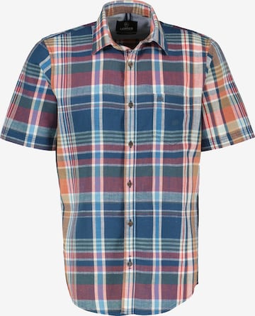 LERROS Regular fit Button Up Shirt in Blue: front