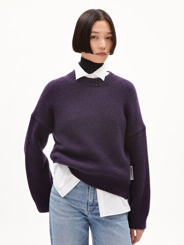 ARMEDANGELS Sweater ' SADNAA SOLID ' in Blue: front