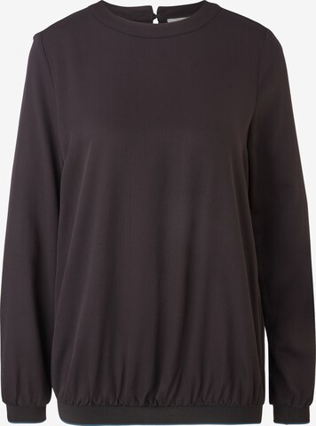 s.Oliver Blouse in Zwart: voorkant