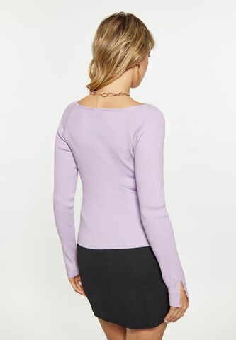 Pull-over faina en violet