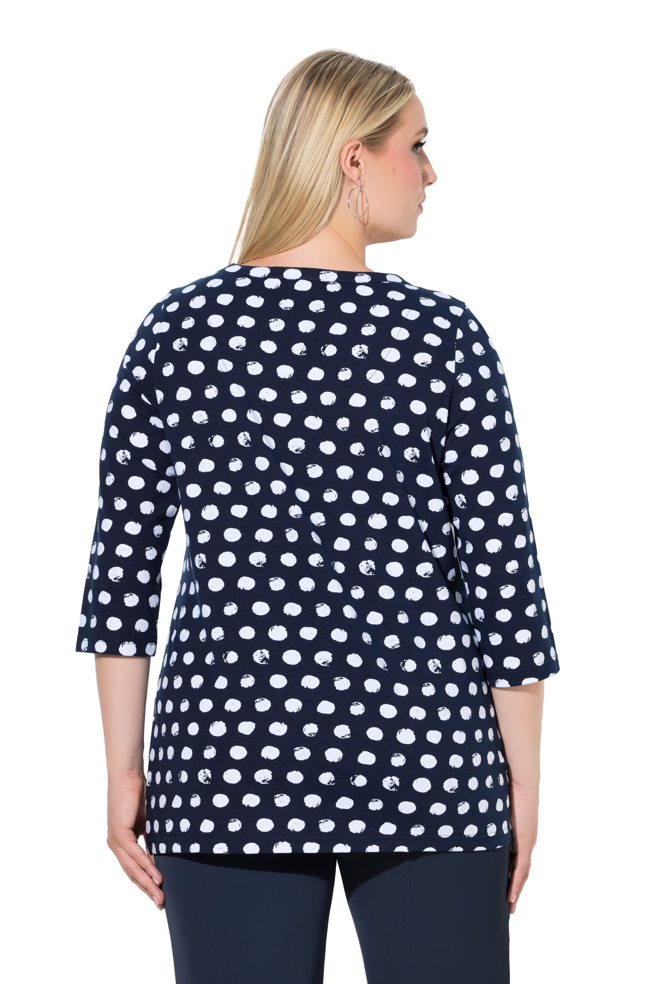 Ulla Popken Shirt in Blauw