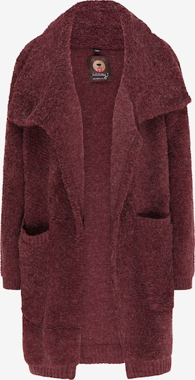 taddy Strickjacke in bordeaux, Produktansicht