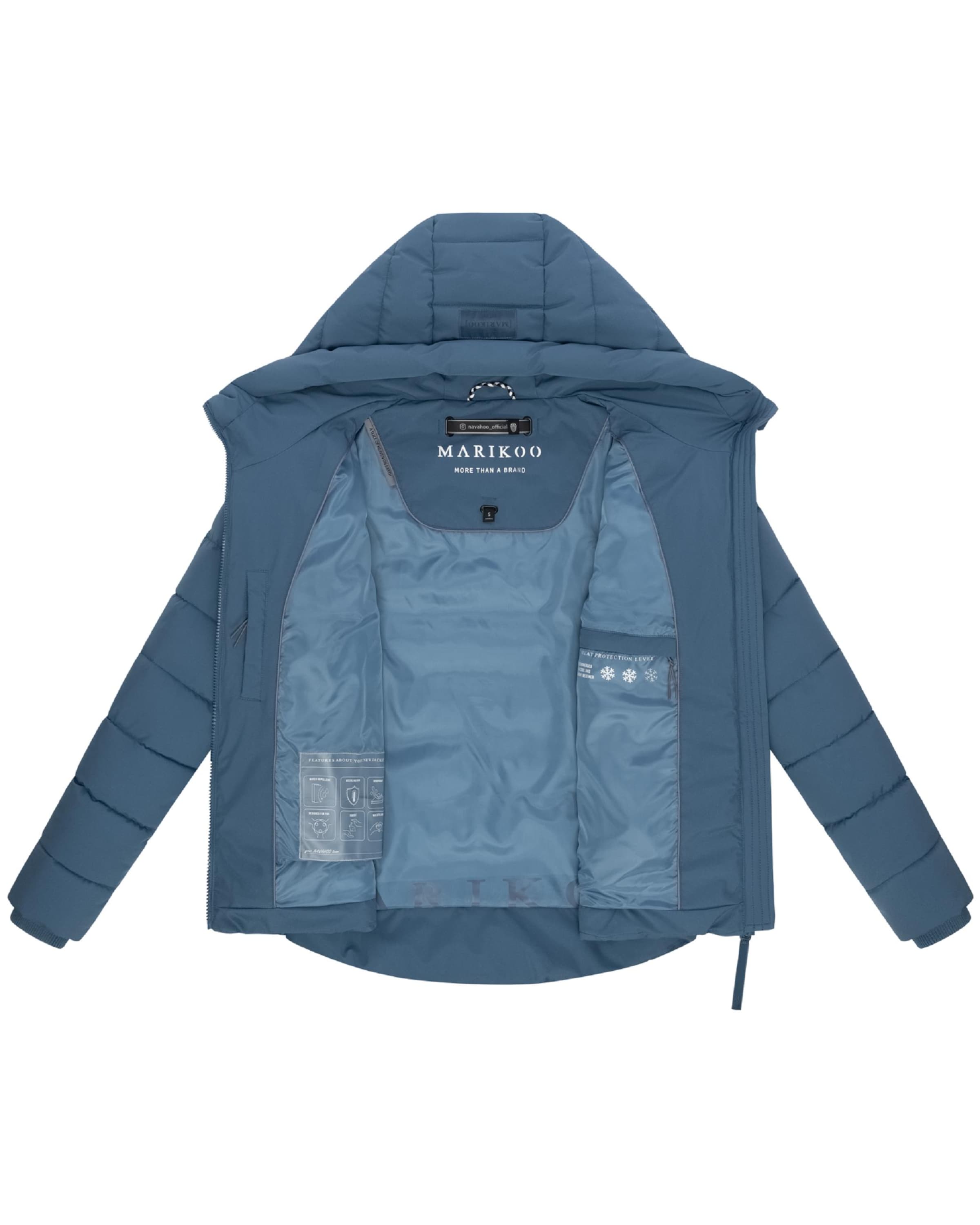 Geacă de iarnă 'Tayenaa 16' de la MARIKOO pe albastru