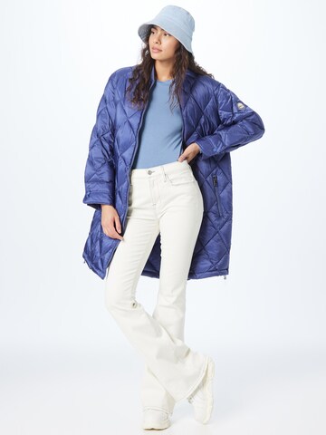 No. 1 Como Between-seasons coat in Blue