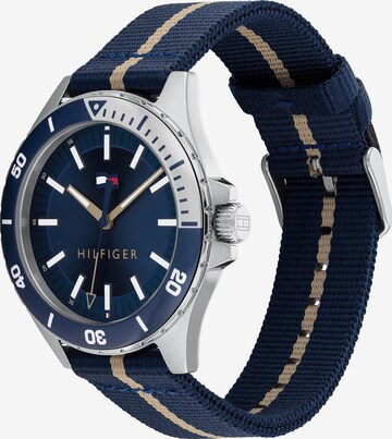 TOMMY HILFIGER Analoguhr in Blau