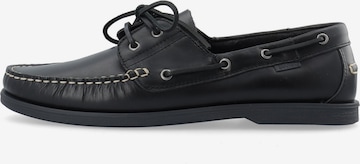 Mocassino 'Ibiza' di Bianco in nero: frontale