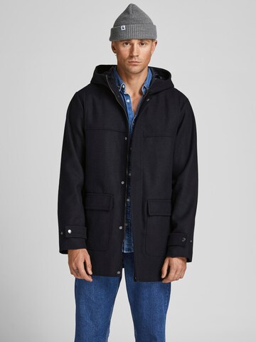 JACK & JONES Between-Seasons Coat 'Felix' in Blue: front