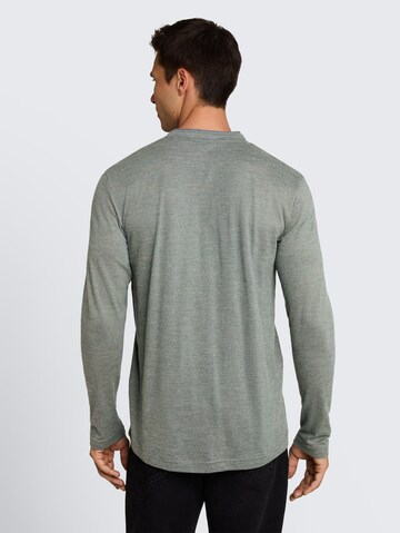 TOM TAILOR Shirt 'Serafino' in Grün