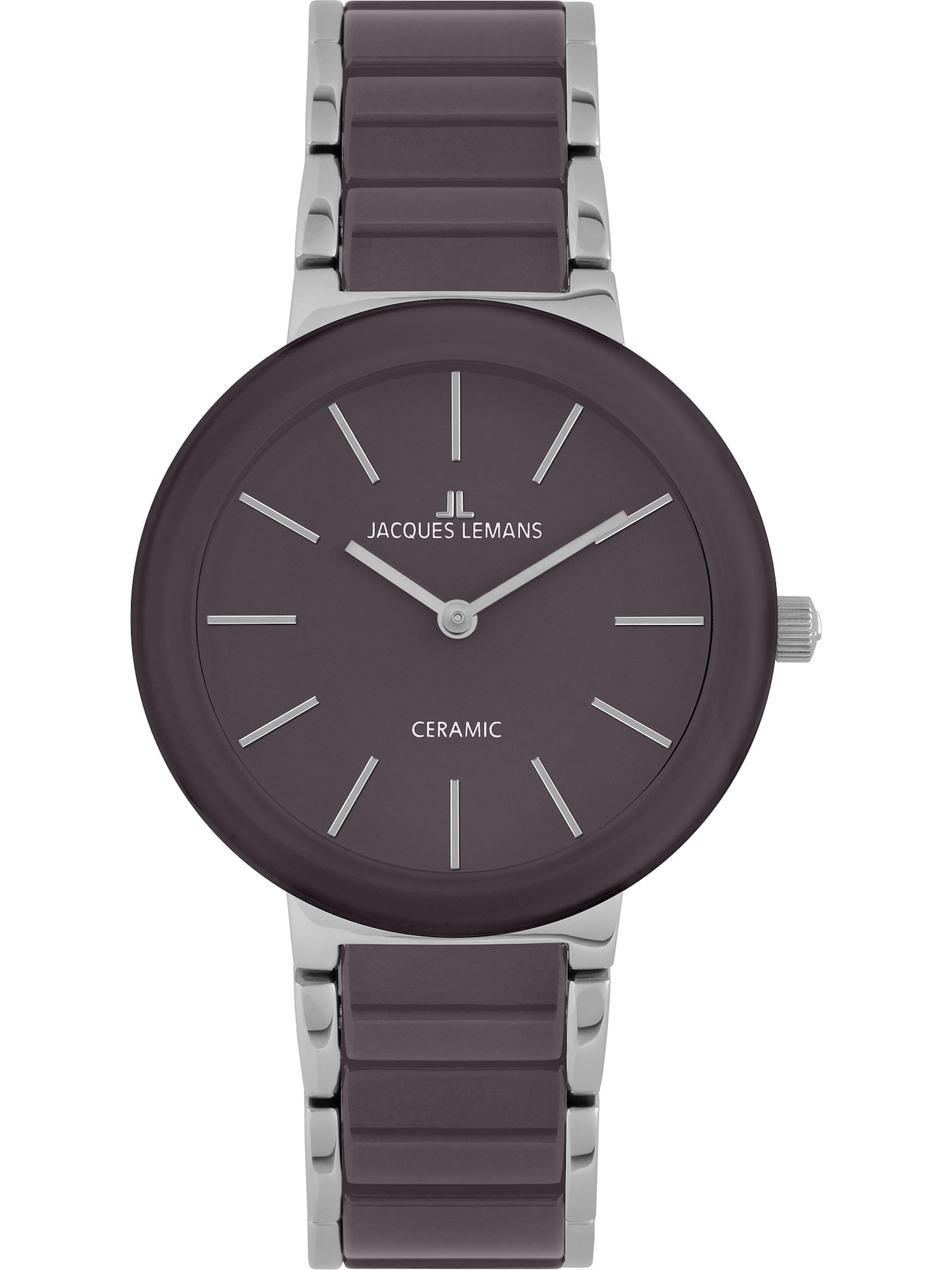 Jacques Lemans Analog Watch in Grey: front