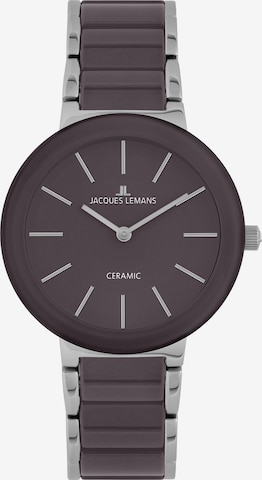 Jacques Lemans Uhr in Grau: Vorderseite