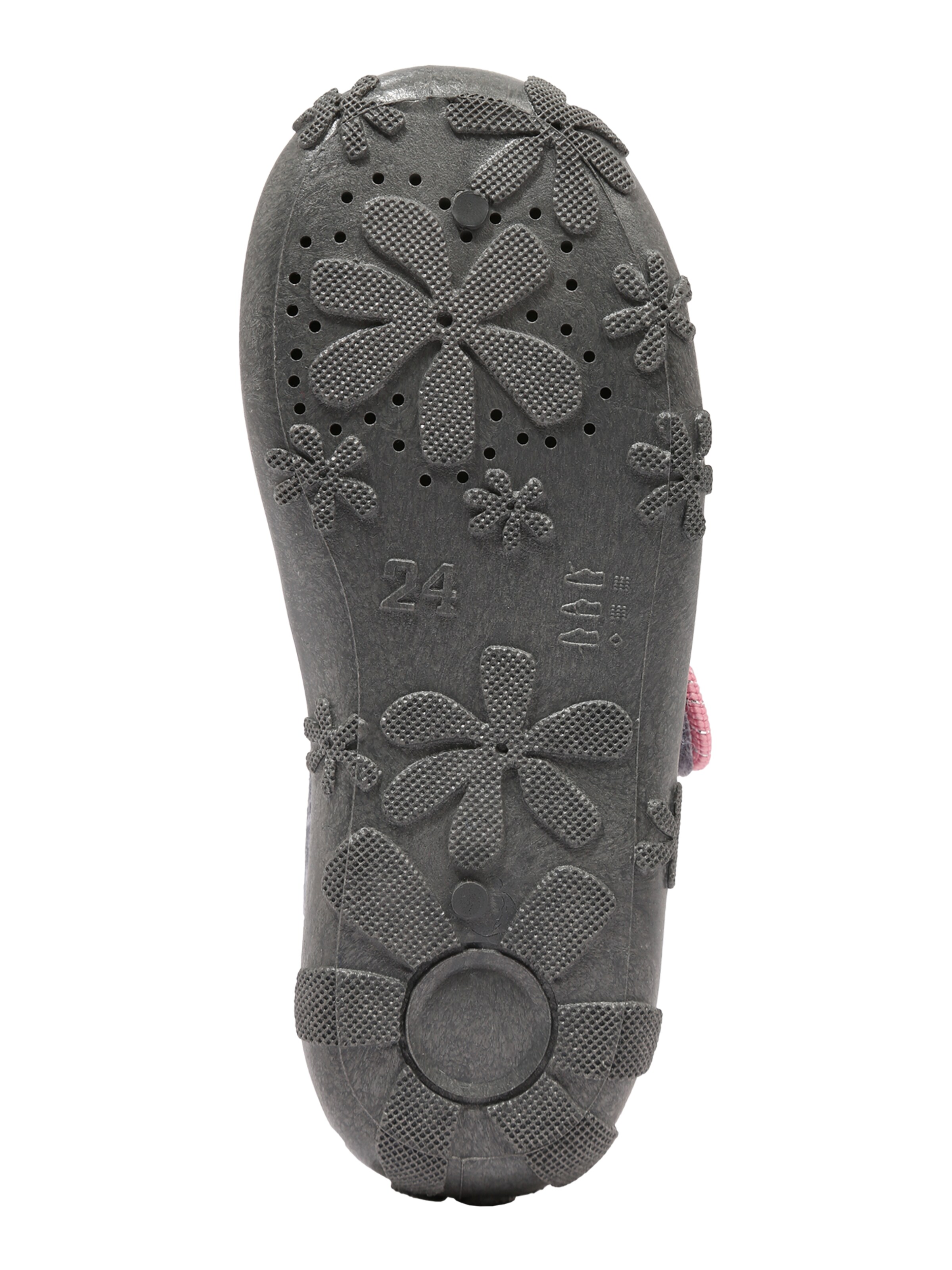 BECK Slippers 'Tänzerin' in Grey