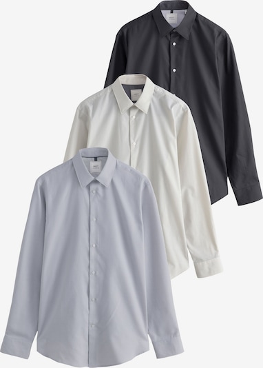 Marškiniai iš Next, spalva – šviesiai mėlyna / antracito spalva / balta, Prekių apžvalga