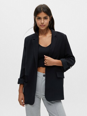 Pull&Bear Blazers in Zwart: voorkant