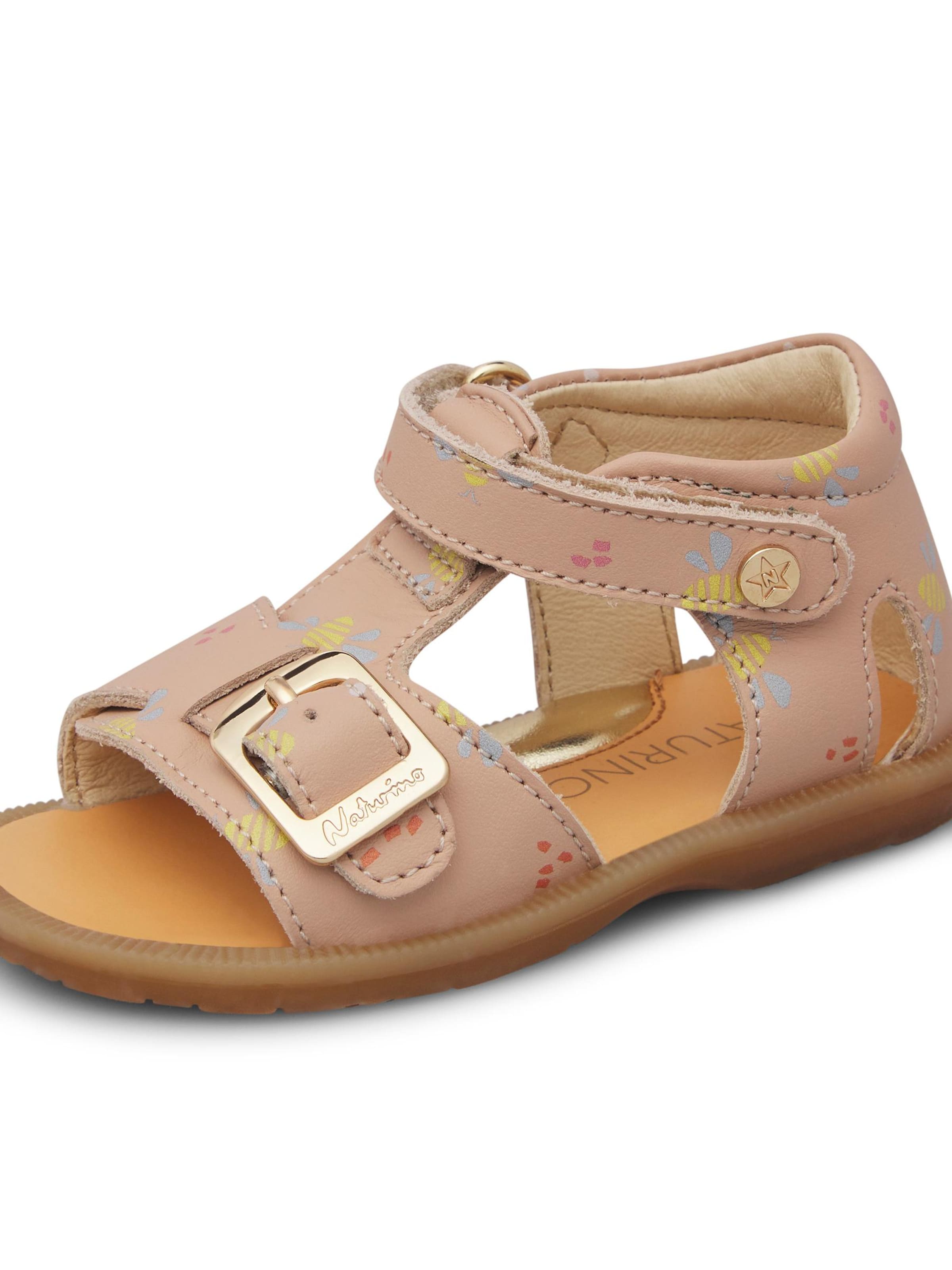 NATURINO Sandal 'QUARZO' in Pink: front