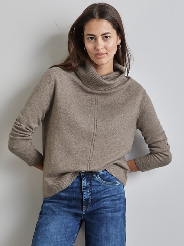 STREET ONE Pullover in Beige: Vorderseite