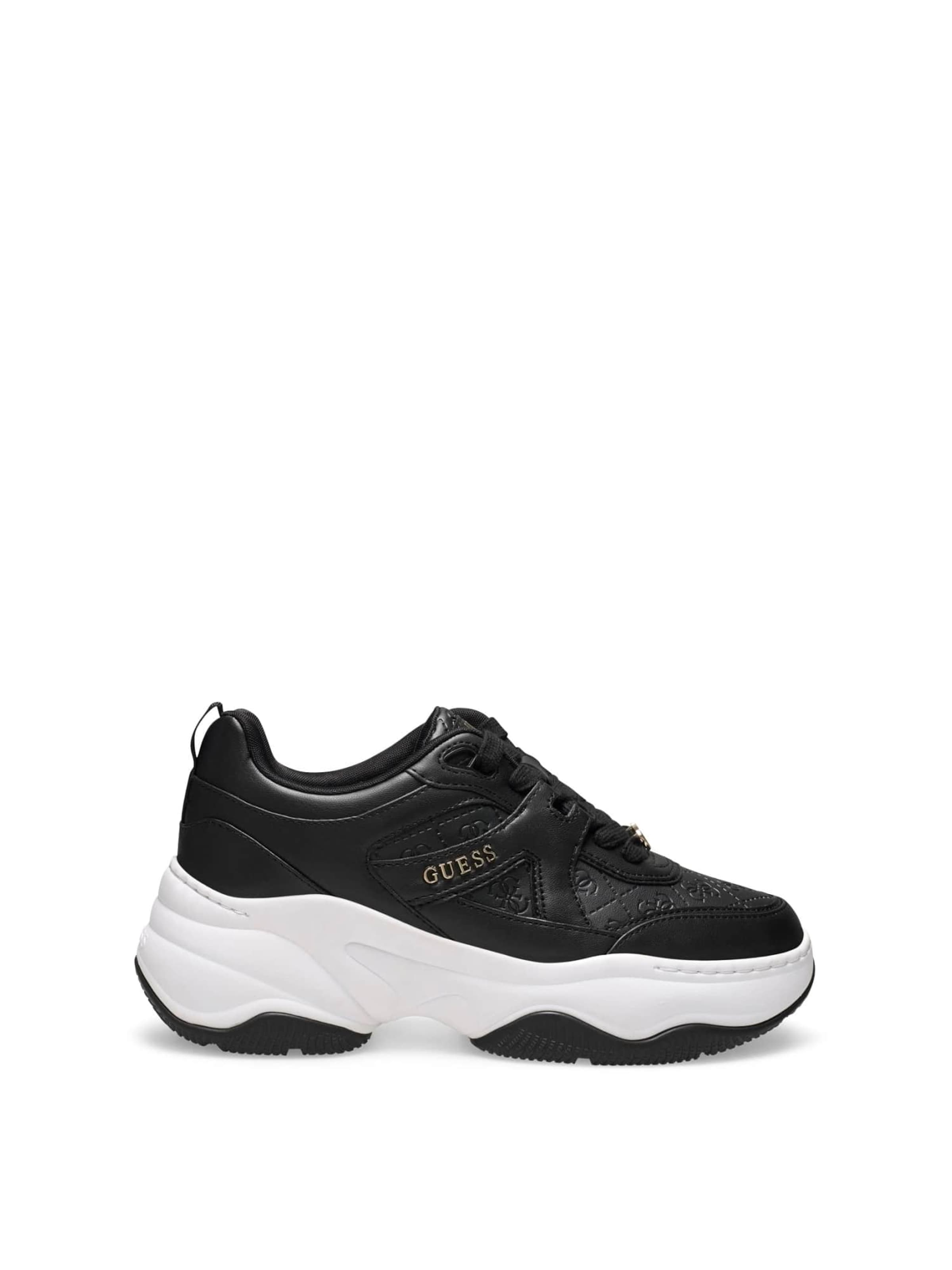 GUESS Sneakers 'Hacha' in Black: front