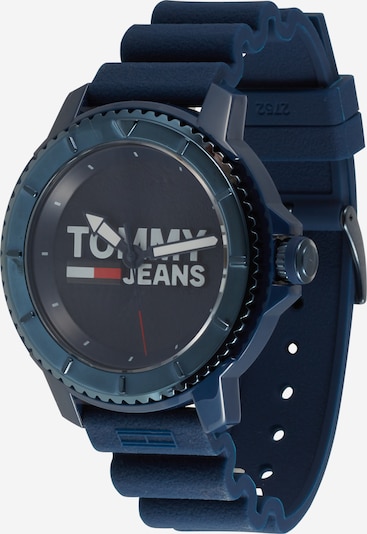 Tommy Jeans Аналогов часовник в нейви синьо / червено / бяло, Преглед на продукта