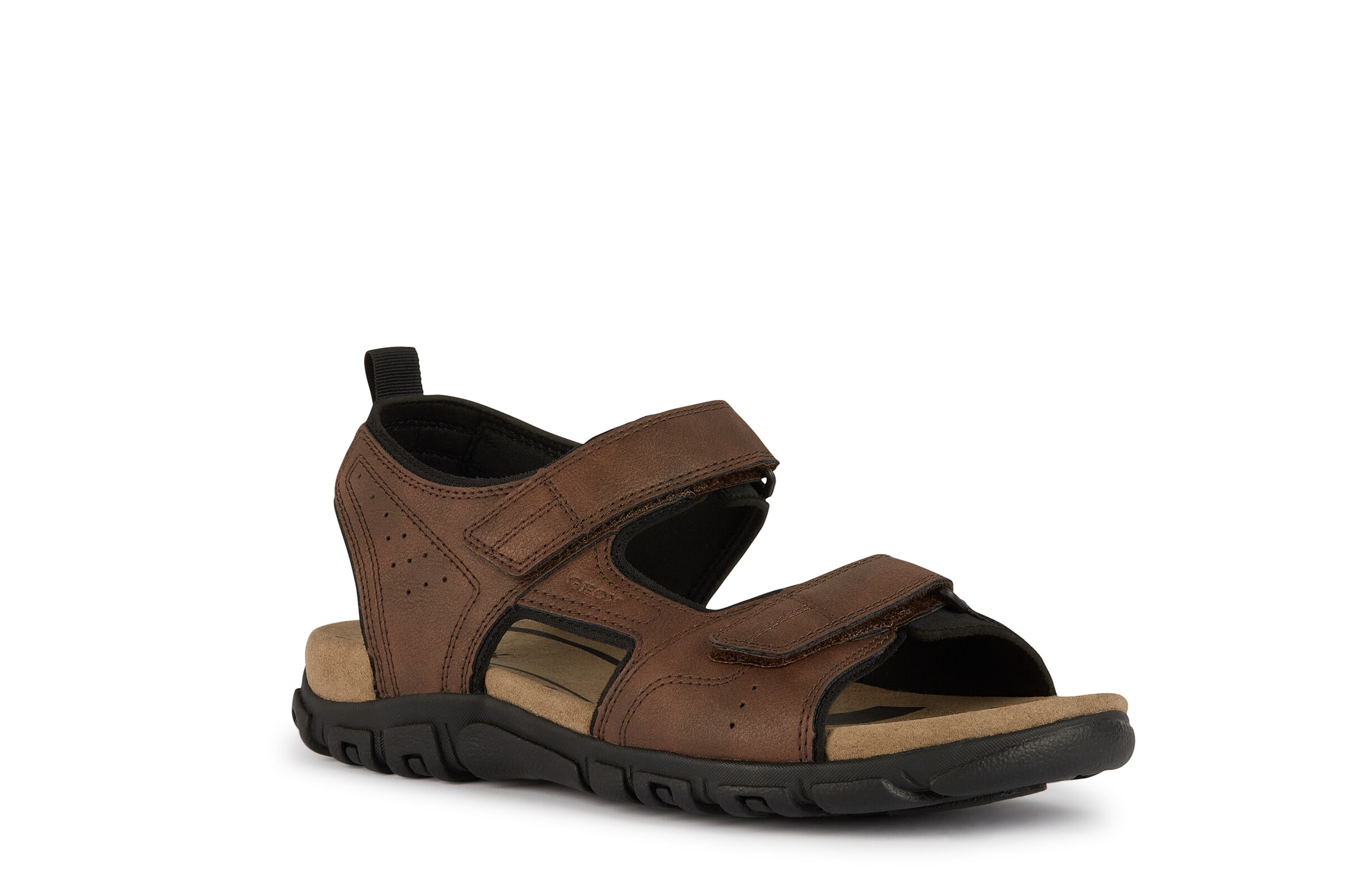GEOX Sandals in Brown: front