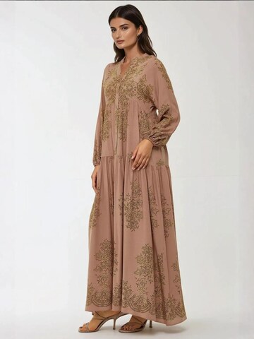 Hiccup Dress in Brown