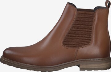 TAMARIS Chelsea Boots in Braun