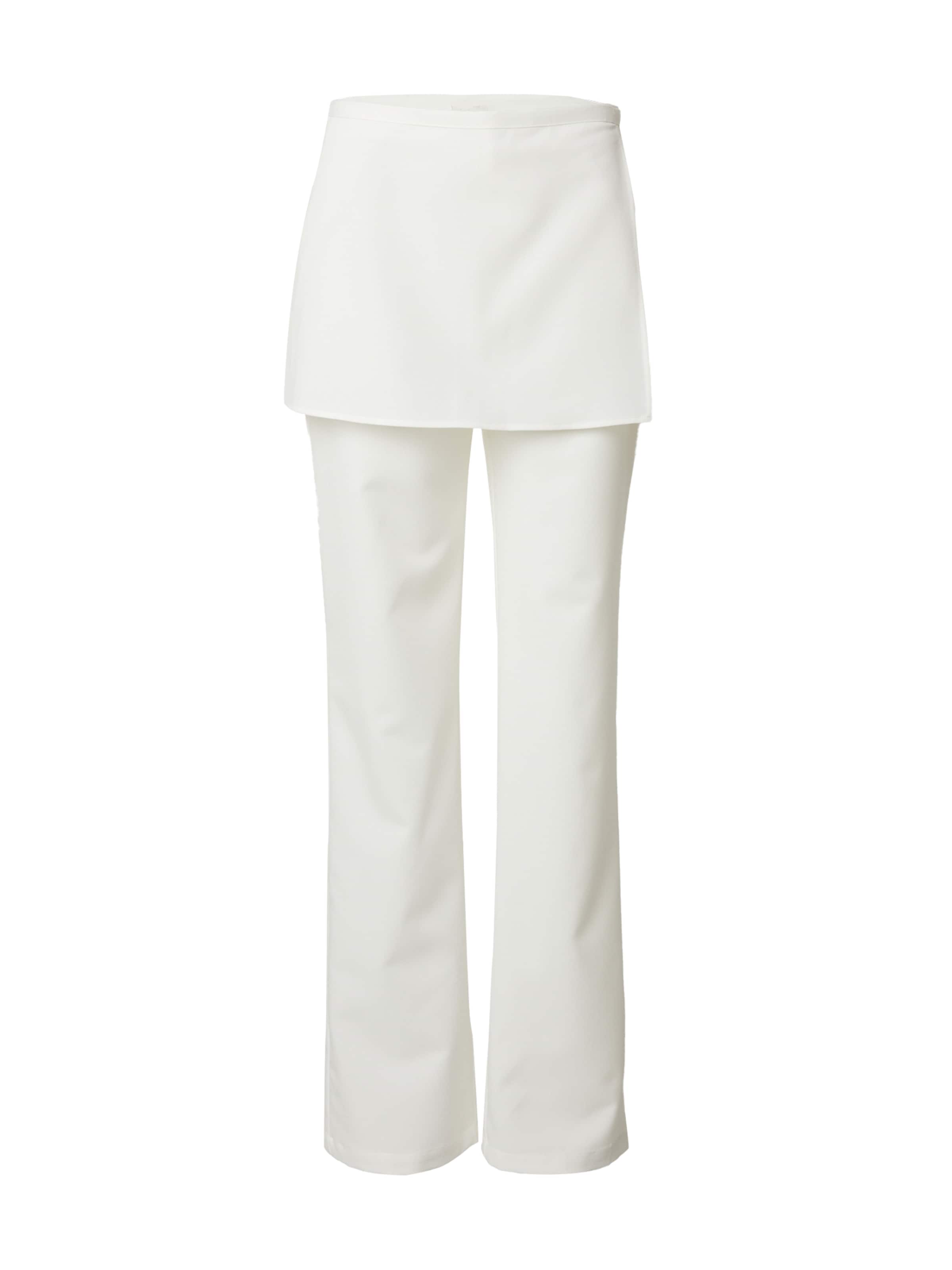 LeGer by Lena Gercke Flared Hose 'Janet Tall' in Weiß: Vorderseite