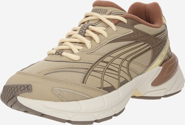 Baskets basses 'Velophasis Earth' PUMA en beige : devant