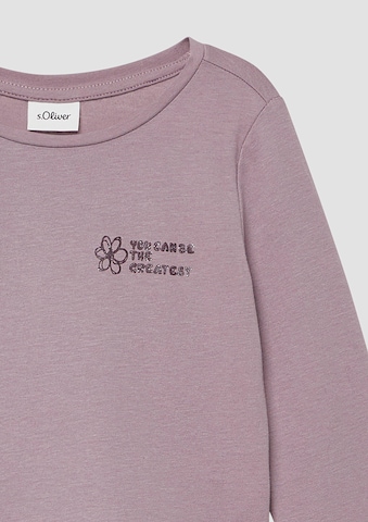 T-Shirt s.Oliver en rose
