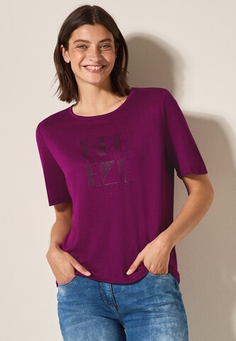 CECIL T-Shirt in Lila: Vorderseite