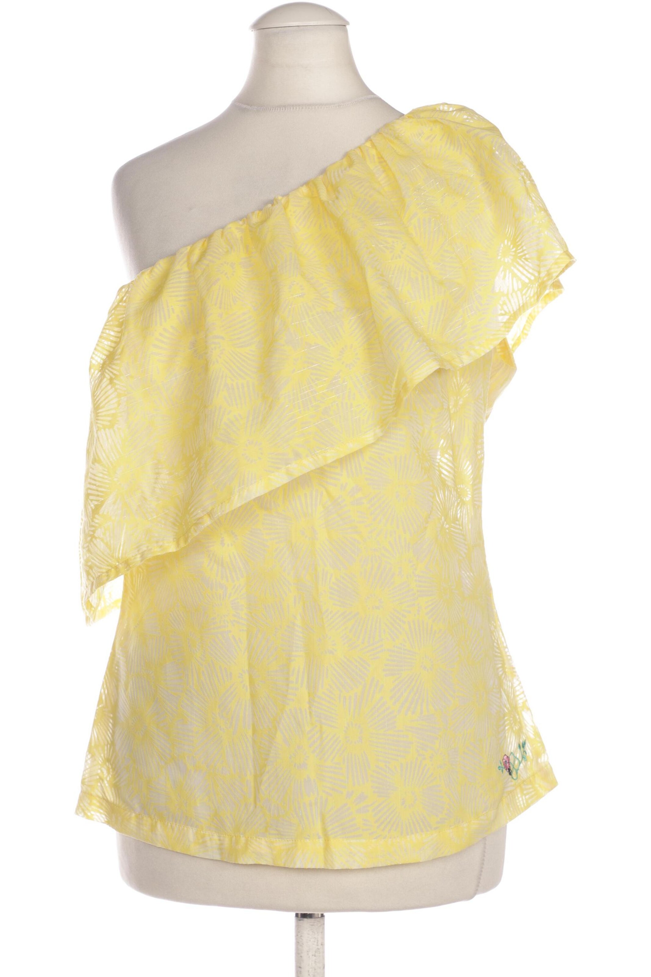 evaw/wave Bluse S in Gelb: Vorderseite