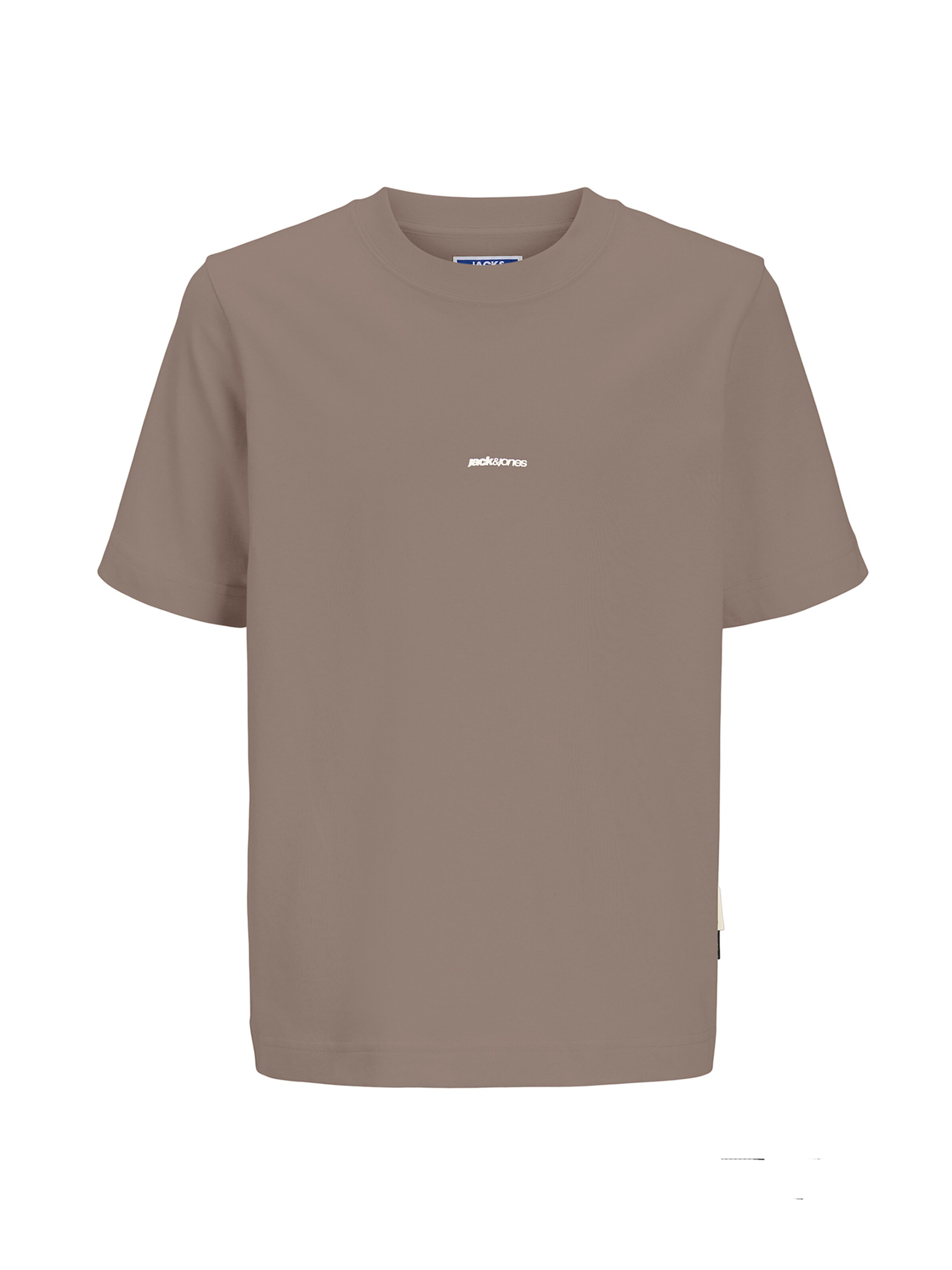 Jack & Jones Junior Футболка 'JCOCLUB' в Коричневый: спереди