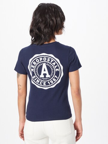 AÉROPOSTALE - Camiseta en azul