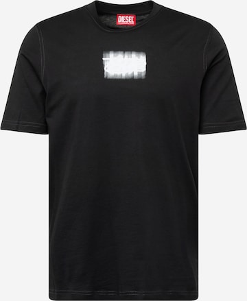 DIESEL Shirt 'JUST-N4' in Schwarz: predná strana